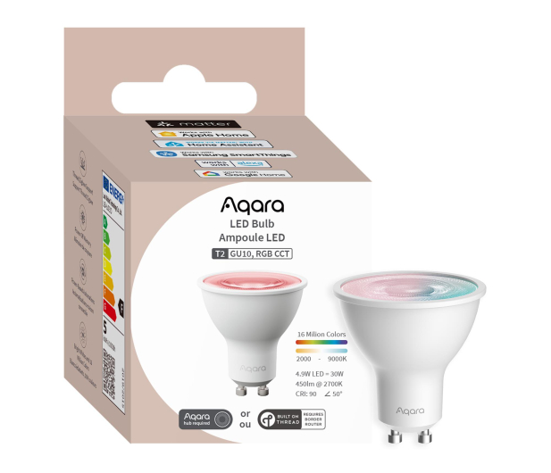 AQARA LED Bulb T2 (RGB CCT, GU10) - 1311381 - zdjęcie 3